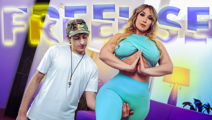 [FreeUseMilf] - Mia's Big Ass and Blonde Bra Action on Mother's Day - Nick Strokes - Mia James