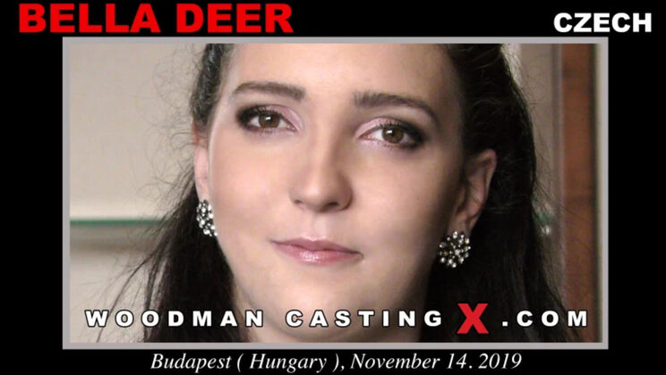 Brunette Bella Deer Rough Sex - Cum on Her Face