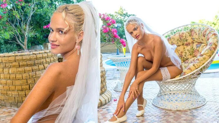 Shaved Teen with Small Tits Plays