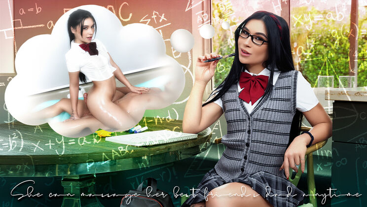 [TeenPies] - Tease and Denial: Oil Massage Turns Sexual - Nicky Rebel - Delilah Dagger