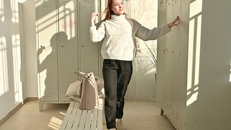 Redhead Nurse Nicole Murkovski Anal DP and Cum Cover