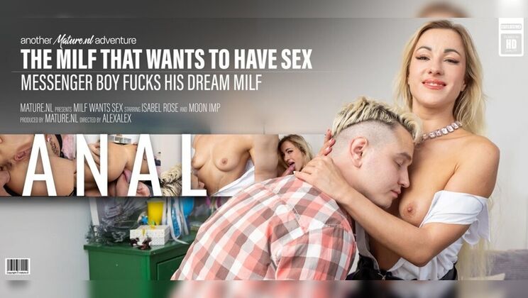 [Mature.nl] - Blonde MILF Enjoys Rough Anal Sex - Moon Imp - Isabel Rose