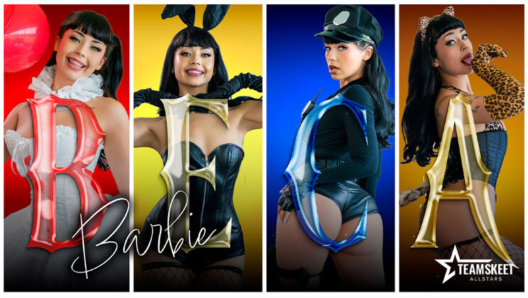 [TeamSkeetAllStars] - Blowjob Session with Pigtail Beca - Charles Dera - Beca Barbie