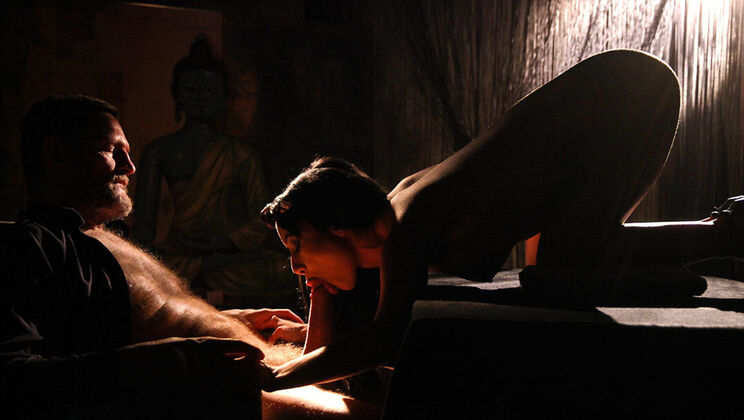 [SinfulXXX] - Cara Mella in Lingerie Gets Hardcore Fuck - Yanick Shaft - Cara Mella