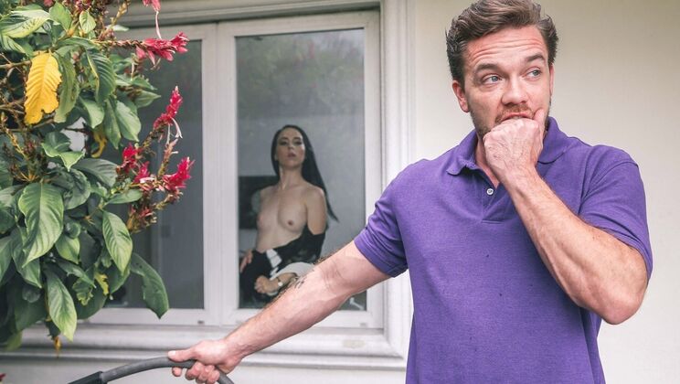 [DigitalPlayground] - Shaved Pussy Licking For Maid Bambi - Kyle Mason - Bambi Black