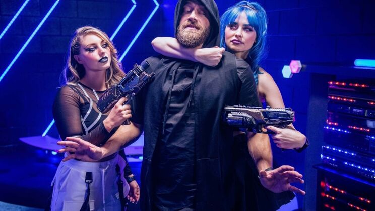 [DigitalPlayground] - Lesbian Sex with Big Tits Worship and Ass Fingering - Jewelz Blu - Kayley Gunner