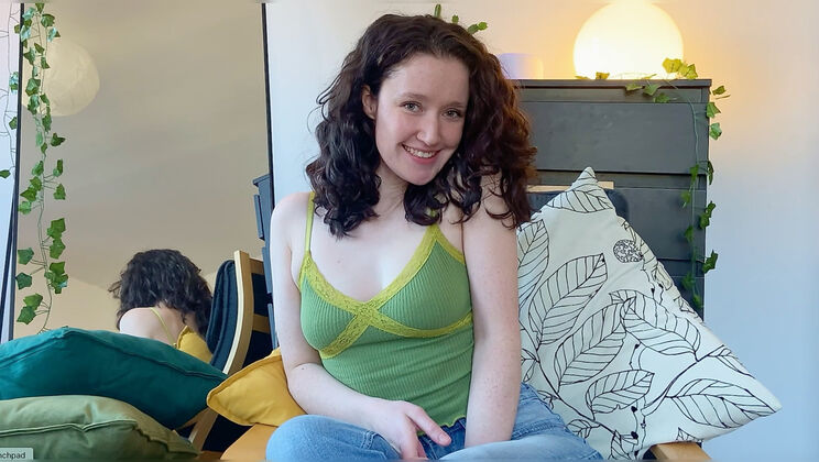 English Babe Sarah's Anal First with Josie B