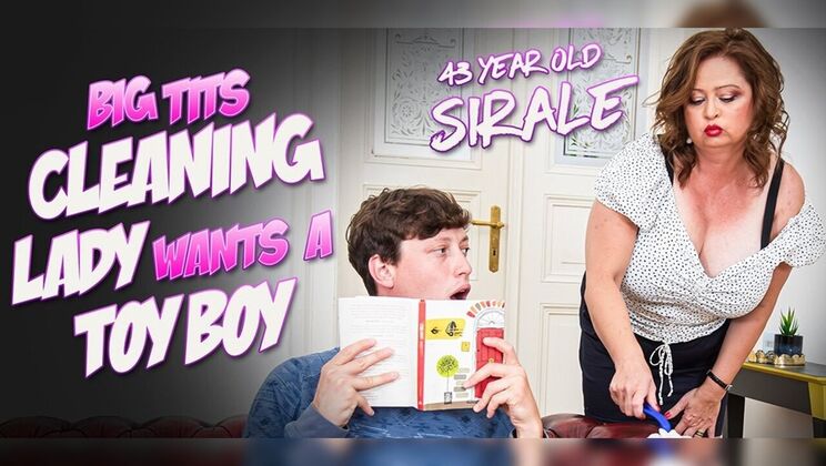 Big Tits Mom Sirale Moaning Loud from Pussy Licking and Hard Fuck