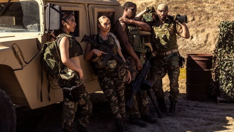 [DigitalPlayground] - Big Tits Worship: Blonde Kayley Gunner Gets Pile Driven - Isiah Maxwell - Damon Dice - Kayley Gunner - Nicole Doshi