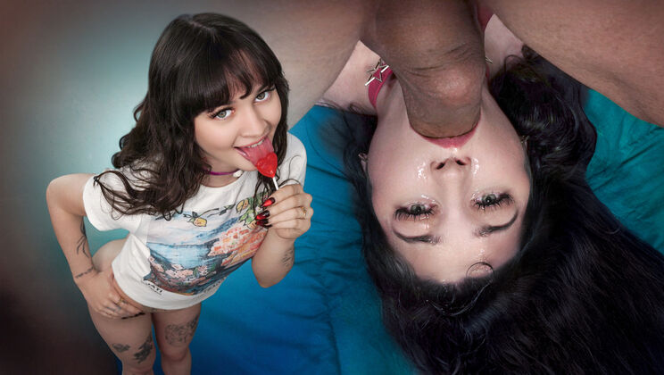 [DadCrush] - Face Fucking the Pantyless Cock Addict