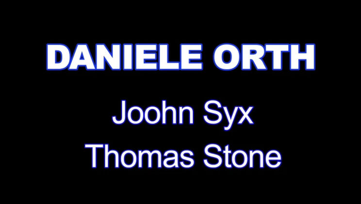 [ScenesXXXX] - White Skin Beauty Daniele Orth in Hardcore DP Scene - Daniele Orth