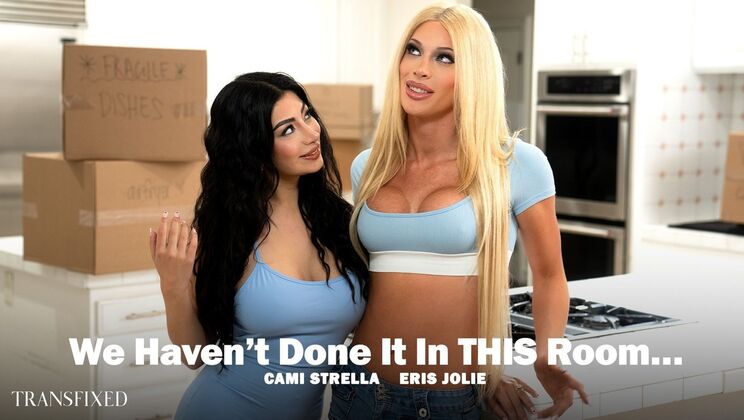 [Transfixed] - We Haven't Done It In This Room Before - Big Tit Blonde & Tattooed Latina - Cami Strella - Eris Jolie