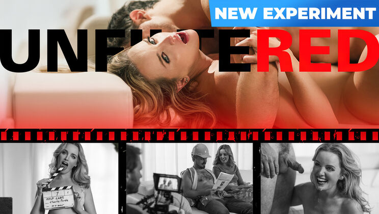 Concept Unfiltered: Blonde MILF in Sports Bra Gets a Cum Swallow