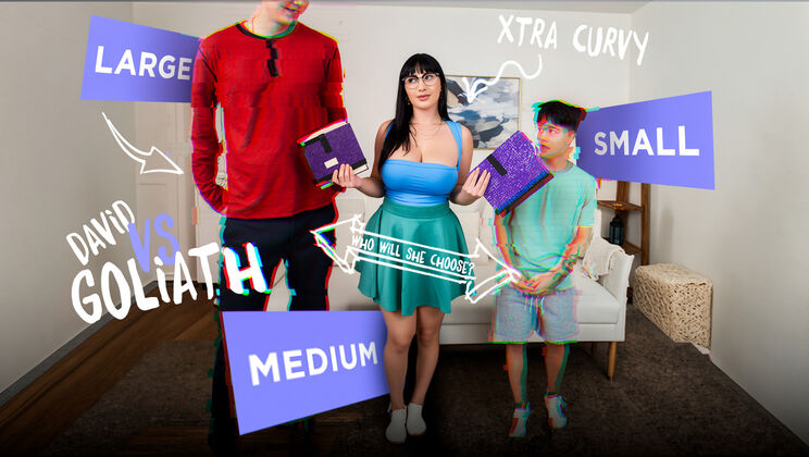 Tall Bully & Short Nerd Pound Extra Curvy Tutor