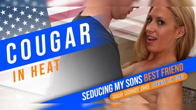 Cougar Stevie Lix Fucks Brad Knight in the House