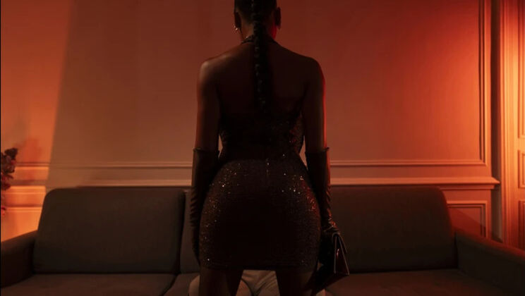 Kristof Cale pumps Malia Lenoir deep while she's in lace lingerie