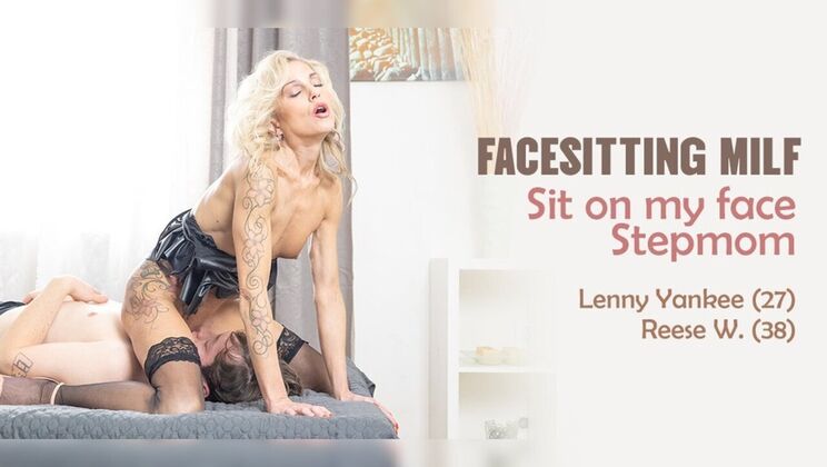 Mommy Reese W. Loves Face Sitting and Cock Sucking in Pantyhose