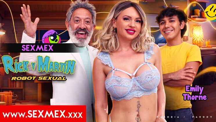 Emily Thorne High Heels and Big Tits – Robot Creampie